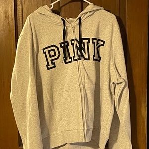 Victorias Secret PINK XXL zip up hoodie